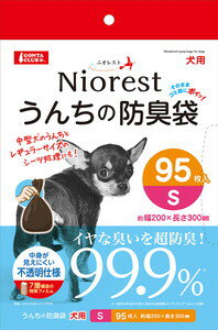 【キャッチコピー】イヤな臭いを超防臭！【商品特徴】・イヤな臭いを閉じ込める防臭袋です。・7層構造の特殊フィルムで臭いを閉じ込める。・中身が見えにくく結びやすいソフトな袋！【材質/素材】ポリエチレン等【原産国または製造地】中国【商品使用時サイズ】約 幅200×長さ300mm厚さ0.02mm【諸注意】・本品はペットの排泄物処理を目的とした袋です。その他の目的には使用しないでください。・窒息などの危険がありますので、ペットやお子様の手の届かないところに保管してください。・処理は自治体の定める区分に従ってください。また、本品をトイレに流さないでください。・直射日光を避けて保管してください。・火気のそばに置かないでください。・結んだ部分より上の汚れは防臭できません。・鋭利な物や突起物を入れたり、ひっかけたりすると破れることがあります。・極わずかずつ漏れる匂いがペール等に溜まると臭いを感じることがあります。・感じる臭いには個人差があります。