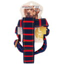 ドギーマンハヤシ Doggy's Tailor ドッグハーネス L ニットスタイル レッド/ネイビー「宅配便送料無料(A)」(4)
