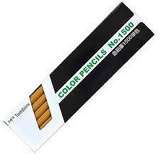 トンボ鉛筆 色鉛筆 1500 単色 黄土色 1500-05