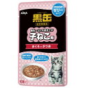 アイシア 黒缶パウチ 子ねこ用 まぐろとかつお やわらかゼリータイプ 60g×12個セット 「宅配便送料無料(C)」