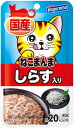 はごろもフーズ ねこまんまパウチ しらす入り40g×12個セット 「宅配便送料無料(C)」