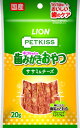 ライオンペット PETKISS ネコちゃんの歯みがきおやつ ササミ&チーズ 20g×3個セット「メール便送料無料(A)」