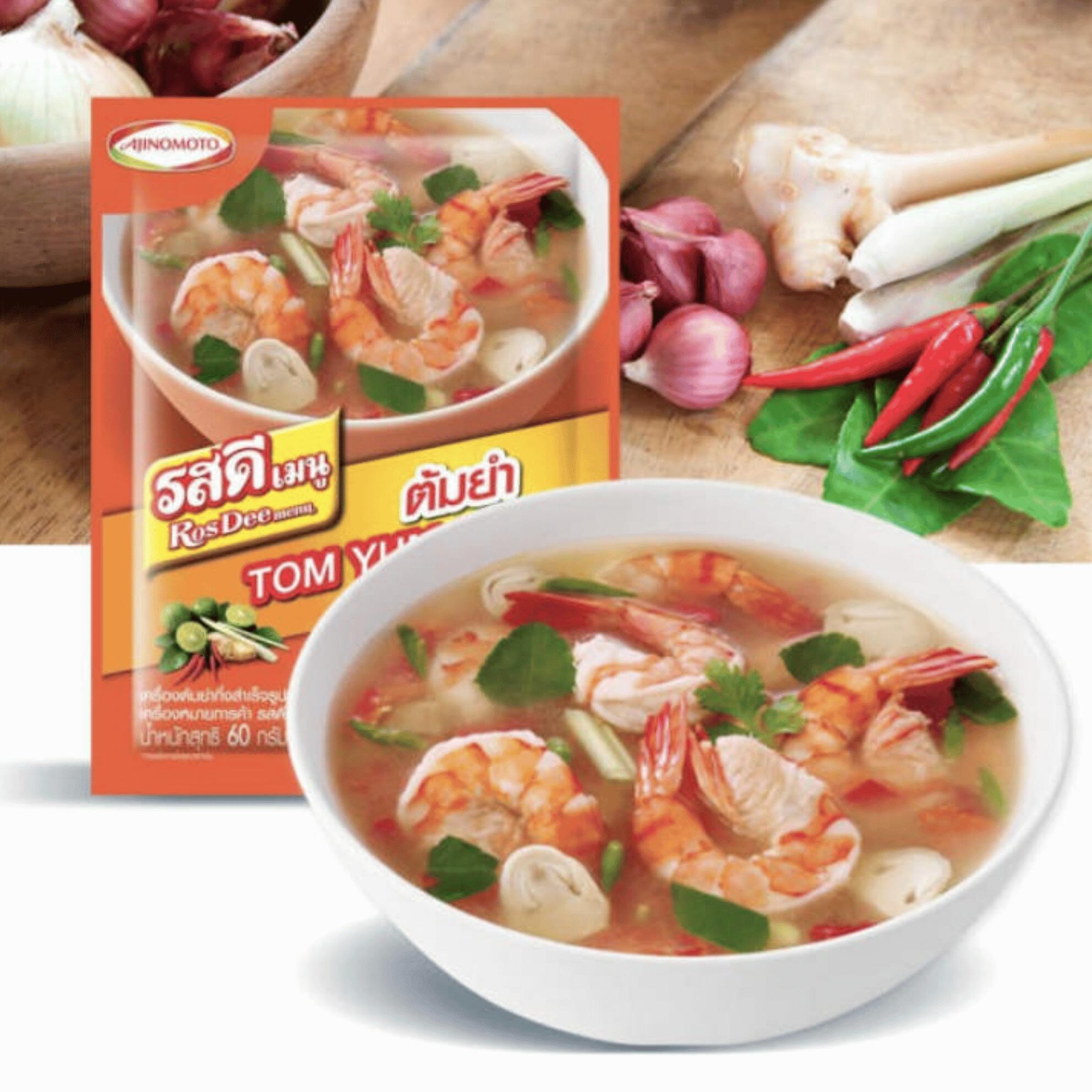 AJINOMOTO TOM YUM KUNG TOM YUM POWDER, 味の素　トムヤム味ペースト60g