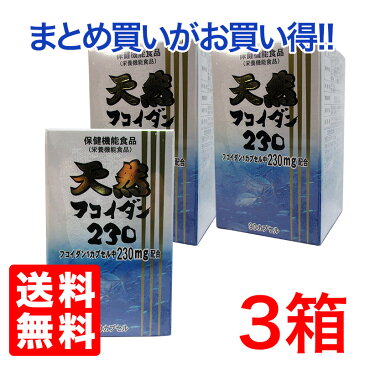 メディカル・ニチワ 天然フコイダン230 (90カプセル)3個販売 フコイダン 　ミネラル アオノリ アオサ　ワカメ　ヒジキ・モズク等