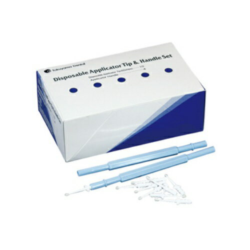 ディスポーザブルアプリケーターチップ&ハンドルセット 1セット トクヤマデンタル