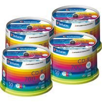 データ用CD-R 700MB ホワイトプリンタブル スピンドルケース 1箱(250枚:50枚×5個) SR80SP50V1C