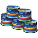データ用DVD-R 4.7GB 1-16倍速 ホワイトワイドプリンタブル スピンドルケース 1箱(250枚:50枚×5個) DHR47JP50V3C(2)
