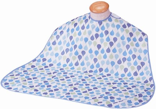 ソフラピレンエプロン しずく フラットタイプ ブルー '102240 竹虎