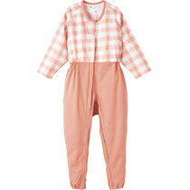 コンビネーション(フルオープン型) ネルローズピンク L