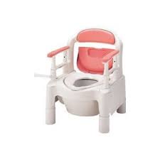 ポータブルトイレFX-CPSD”ちびくまくん” トランスファー2H ピンク