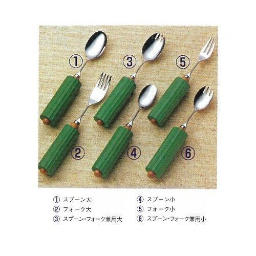 木製丸型ハンドルスポンジ付 スプーン大