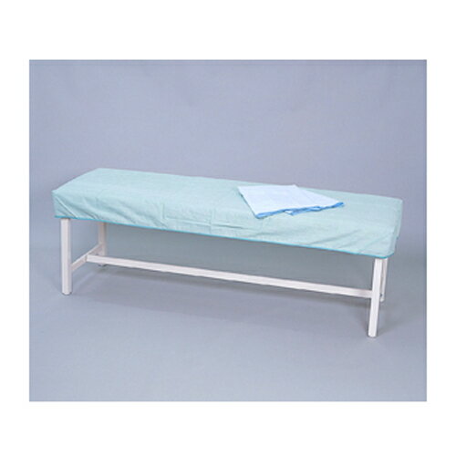 タオル地診察台カバー 真心倶楽部 グリーン 65×180cm