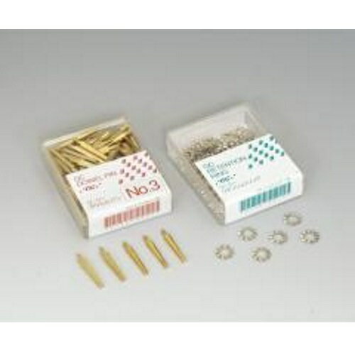 ダウエルピン 2 1000本 【ラボパック】 No.2(全長22.0mm、軸幅3.0mm) 1函=1000本 GC