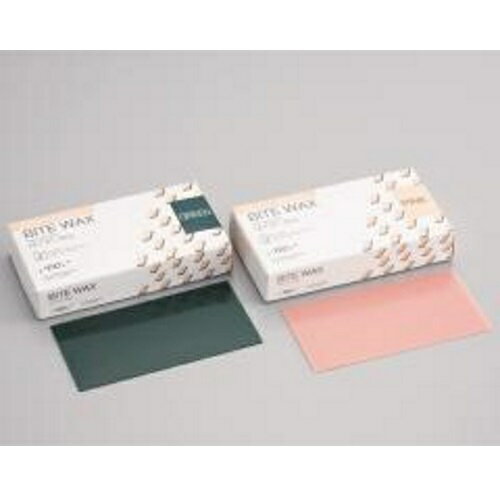 咬合調整用ワックス バイトワックス (ピンク) 250g ピンク 1種=145mm×74mm(厚さ1.0mm) 1函=250g(色調別) GC