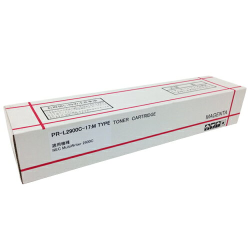 トナーカートリッジ PR-L2900C-17 汎用品 マゼンタ 1個 タイプPR-L2900C-17(M) ノーブランド