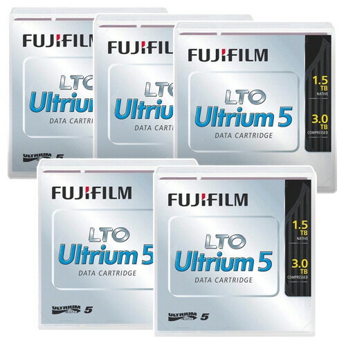 LTO Ultrium5 データカートリッジ バーコードラベル(横型)付 1.5TB 1パック(5巻) LTO FB UL-5 OREDPX5Y..
