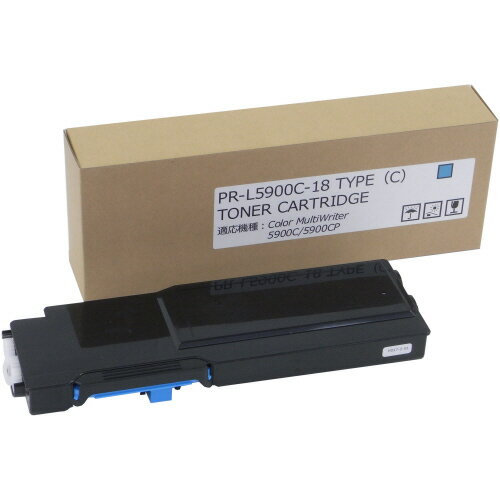 トナーカートリッジ PR-L5900C-18 汎用品 シアン 1個 PR-L5900C-18ハンヨウヒン ノーブランド