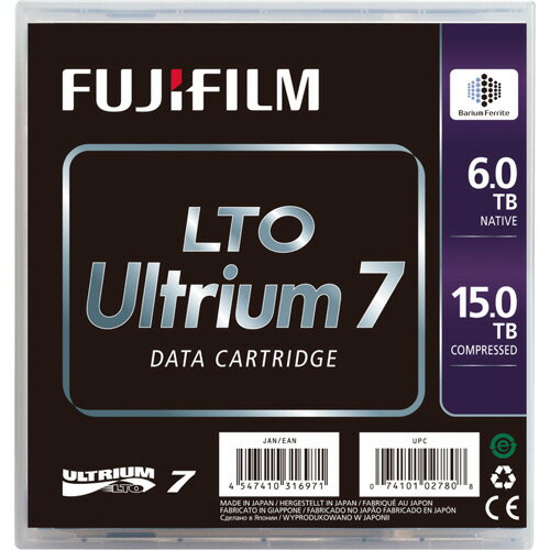LTO Ultrium7 データカートリッジ 6.0TB 1巻 LTO FB UL-7 6.0T J 富士フイルム