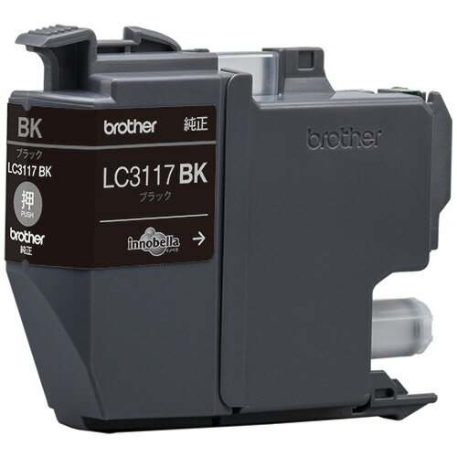 インクカートリッジ　ブラック　LC3117BK　1個 LC3117BK ブラザー