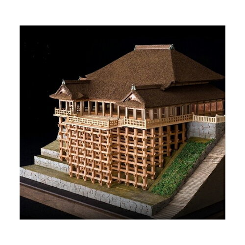 Amazon.co.jp: フジミ 1/400 国宝 清水寺舞台 ゴールドモデル