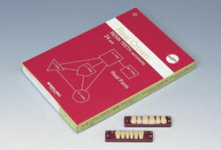 医療機器 リアルクラウン前歯 SS(短方型) 上顎 A3.5 1箱24組(144歯) 松風