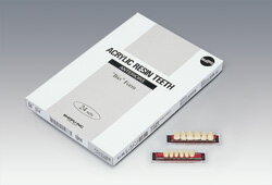 医療機器 レジン前歯 尖型 546 上顎 A3 1組(6歯) 松風