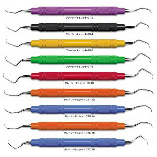 AE 【XP】グレーシーキュレット(カラーハンドル)(X) G11-12 ●XPシリーズ1本 GC