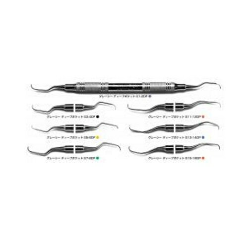 グレーシーディープポケット ステンレススチール L G15-16DP 1本 GC グレーシーディープポケット ステンレススチール L G15-16DP 1本 GC