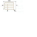 サイドレールS 長さ59.5×高さ51(ボト