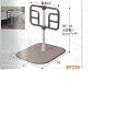 室内用自在手すり ツインディ ベース部:幅63×奥行78×厚さ1cm、手すり部:幅60(最長)×高さ70~85cm(6段階/3cmピッチ) 21.5kg PN-L80101 パナソニック