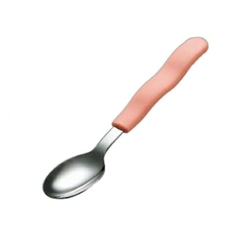 UDカトラリー デザートスプーン ピンク 長さ18cm 1本入 H-373PK 東海興商
