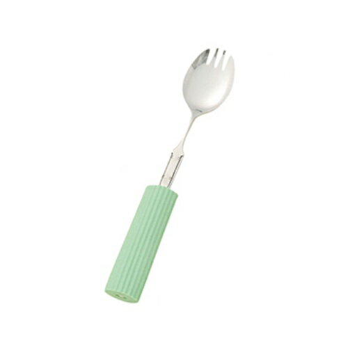 曲げ曲げハンドル スプーン&フォーク兼用・シリコンスポンジ付 大(長さ約21.7cm) 1本入 R-21/SS-2 フセ企画