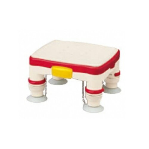 安寿 高さ調節付浴槽台R かるぴったん ミニ ソフトクッションタイプ レッド 1台 536-486 アロン化成のサムネイル