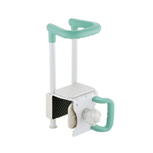 浴そう手すり コンパクト C45-130 グリーン 1台 49731 リッチェル