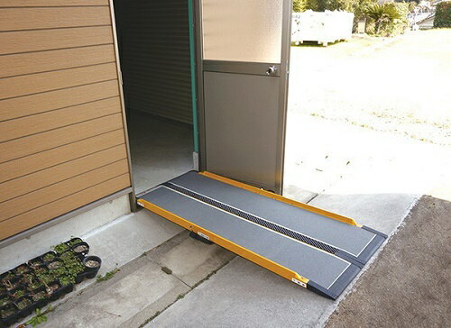 スロープ 車いす用スロープ 段ない・ス68 長さ175cm シコク