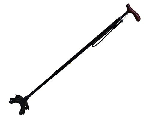 四点杖 可動式4点杖ストレートタイプ ラージベース 介援隊