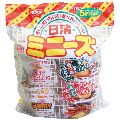 日清ミニーズ(東) 1セット（30食：5食×6パック） 日清食品