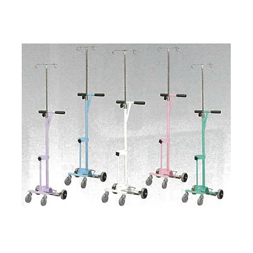 ガートル架付ボンベカート パープル SBC-501GPP 新鋭