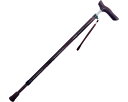 伸縮ジョイントレザーステッキ ブラウン 69-NL1 島製作所