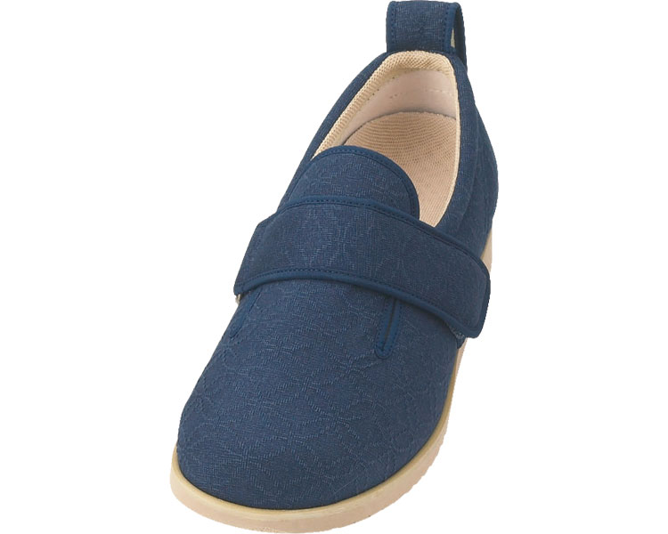 ダブルマジックII雅　7022　9E　片足　右足 紺 S 徳武産業