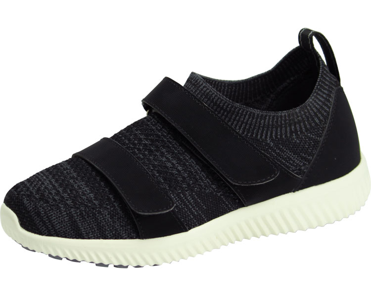 SaiSaiストレッチニットスニーカー　WG120　男女兼用 ブラック S マリアンヌ製靴