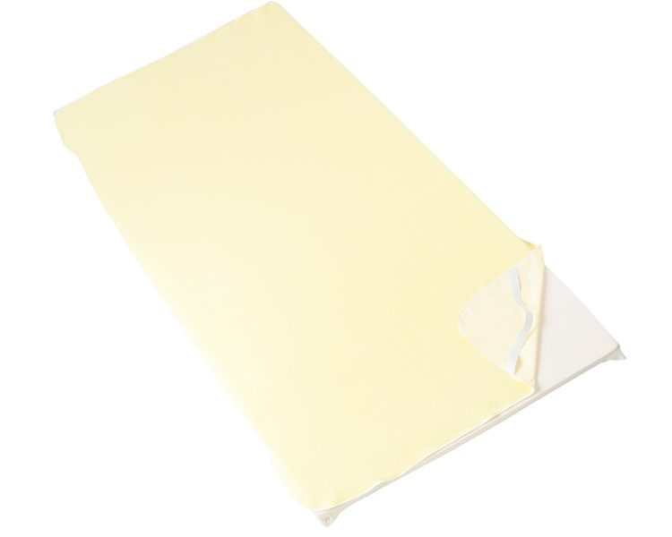 ブルー防水シーツ　綿パイル四隅ゴム付タイプ　幅100cm 100-55 亀屋