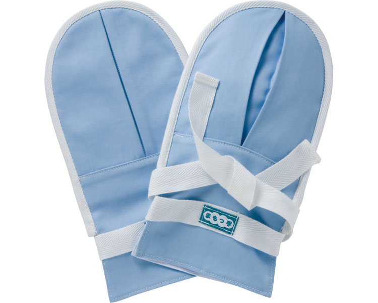 まもっ手　タック付　無地（左右1組） 0655 特殊衣料