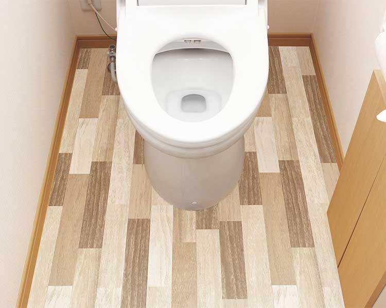 防水トイレ模様替えシート　トイレ全面用 KSBKT-04 明和グラビア