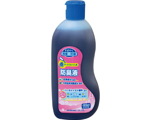 ポータブルトイレ用防臭液 400mL 533-204 アロン化成 ポータブルトイレ用防臭液 400mL 533-204 アロン化成