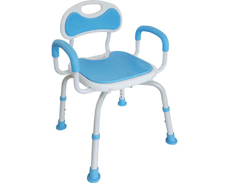 回転シャワーチェアー　極楽 ブルー SCK-002BL ユニトレンド TAISコード：01072-000034