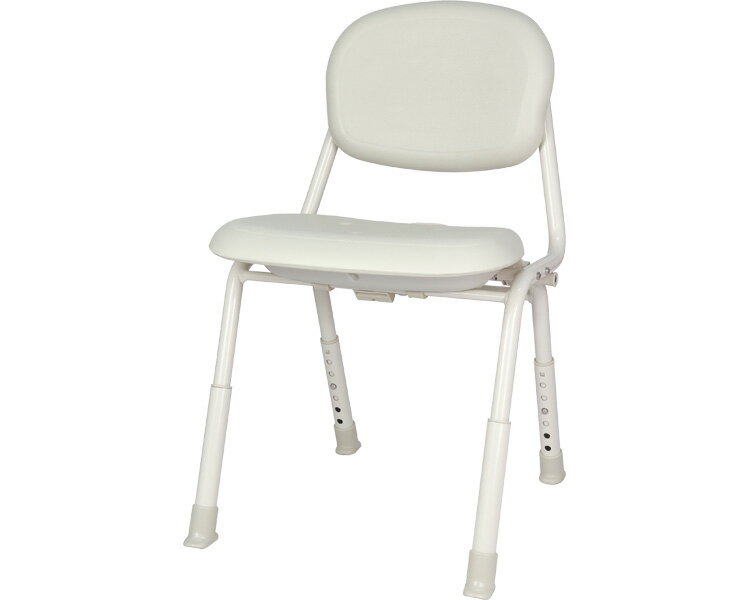 ユニプラス　コンパクトシャワーチェア（スマートタイプ） ホワイト BSU16 幸和製作所 TAISコード：000..