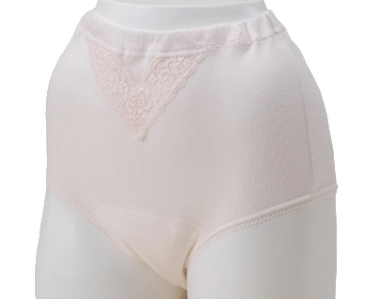 安心腰ゴムショーツ50　婦人用 ソフトピンク LL H4357 ニシキ