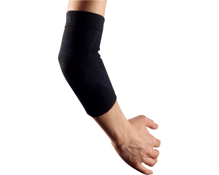 中山式ボディフレームサポーター　ひじ用　1枚入 ブラック フリー 350106 中山式産業