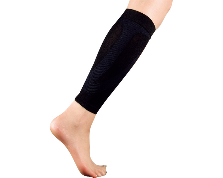 中山式ボディフレームサポーター　ふくらはぎ用　1枚入 ブラック フリー 350206 中山式産業